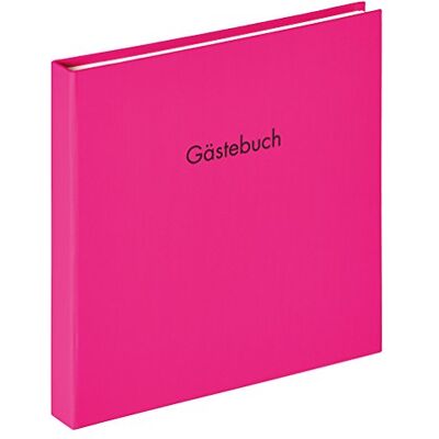 walther design guestbook rosa 26 x 25 cm con goffratura e rilegatura a spirale, Fun walther design guestbook rosa 26 x 25 cm con goffratura e rilegatura a spirale, Fun