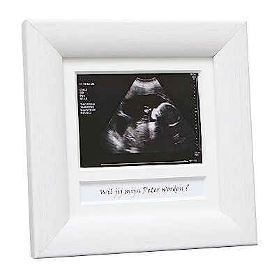 Deknudt Frames S54SEN Cornice portafoto per Echo S54SF1 + Custodia per Testo Olandese, in Legno, 10 x 10 cm, Colore: Bianco Deknudt Frames S54SEN Cornice portafoto per Echo S54SF1 + Custodia per Testo Olandese, in Legno, 10 x 10 cm, Colore: Bianco