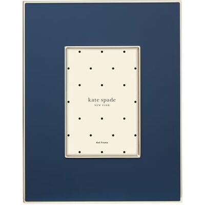 kate spade new york Kate Spade Make It Pop Cornice portafoto 4 x 6, colore: Blu navy kate spade new york Kate Spade Make It Pop Cornice portafoto 4 x 6, colore: Blu navy