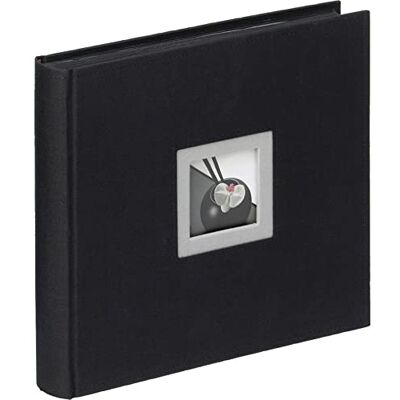 walther design Album Fotografico Nero 26 x 26 cm Lino con Ritaglio di Copertina, Bianco e Nero walther design Album Fotografico Nero 26 x 26 cm Lino con Ritaglio di Copertina, Bianco e Nero