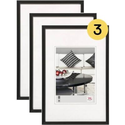 WALTHER DESIGN - Cornice Nero 20 x 30 cm Confezione da 3 sedie - Sedia WALTHER DESIGN - Cornice Nero 20 x 30 cm Confezione da 3 sedie - Sedia