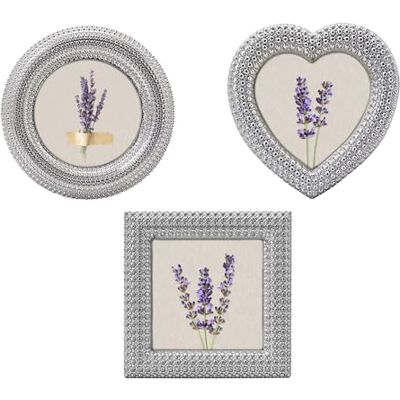 GIFTY GIFTY Mini set di cornici classiche, 3/6,3 x 6,3 cm, per esposizione da tavolo, perfetto per decorazioni domestiche, matrimoni, laurea, o foto pietra miliare (argento) GIFTY GIFTY Mini set di cornici classiche, 3/6,3 x 6,3 cm, per esposizione da tavolo, perfetto per decorazioni domestiche, matrimoni, laurea, o foto pietra miliare (argento)
