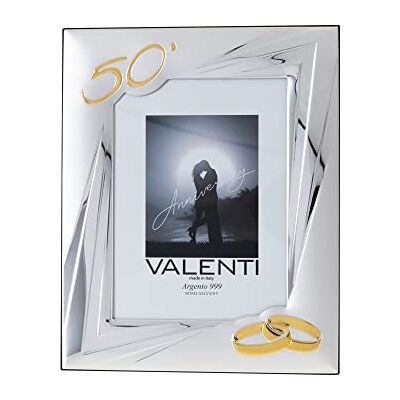 Cornice Foto Matrimonio Argento - 52033/4L Cornice Foto Matrimonio Argento - 52033/4L