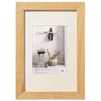 walther design Naturale 15 x 20 cm con passe-partout, Cornice Home in Legno walther design Naturale 15 x 20 cm con passe-partout, Cornice Home in Legno