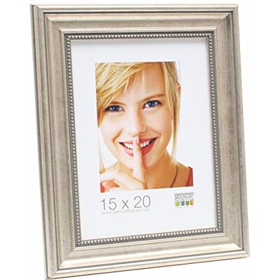 Deknudt - Bilderrahmen 30x45 Kunststoff silber - 30x45 - argento - Picture frame Deknudt - Bilderrahmen 30x45 Kunststoff silber - 30x45 - argento - Picture frame