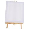 SHINEOFI 1 Set Cavalletto Mini Cornice Per Pittura Supporto Treppiede Portatile Stand Di Pittura Per Studenti Presentazioni Poster Detiene Di Legno Casa Bambino Legno Di Pino