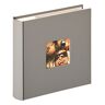 walther design album fotografico grigio 200 foto 10 x 15 cm Raccoglitore di appunti con ritaglio di copertina, Fun