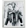 Lawrence Cornice portafoto in metallo, 20 x 25 cm, colore: Argento
