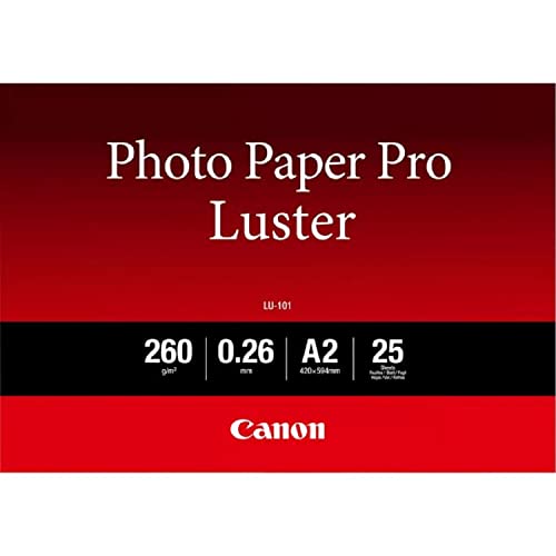 Canon LU-101 Carta Fotografica Semilucida Formato A2 (25 fogli) 260g/m²