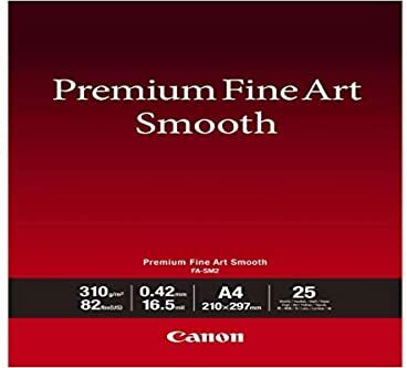 Canon FA-SM 2 PREMIUM FINEART SMOOTH A 4, 25 SHEET, 310 G PAPEL