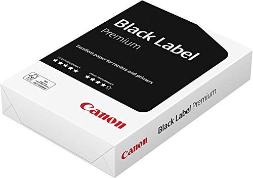 Canon Premium Label Carta per fotocopiatrice/stampante, formato A4, 80 g/mq, 500 fogli, colore: bianco