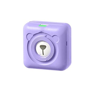 Generic Mini stampante tascabile stampante termica portatile wireless per foto (colore: A6 304 viola) Generic Mini stampante tascabile stampante termica portatile wireless per foto (colore: A6 304 viola)