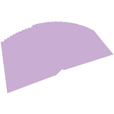 folia Bringmann Risma di 100 fogli carta colorata, A4, colore lilla folia Bringmann Risma di 100 fogli carta colorata, A4, colore lilla