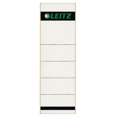 Leitz Etichette adesive per raccoglitori a leva in cartone con dorso da 80 mm, Formato corto e largo, 61,5 x 192 mm, Cartoncino, 16420085, Grigio, Confezione da 10 Leitz Etichette adesive per raccoglitori a leva in cartone con dorso da 80 mm, Formato corto e largo, 61,5 x 192 mm, Cartoncino, 16420085, Grigio, Confezione da 10