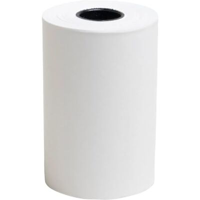 Exacompta Rif. Confezione da 10 bobine per banconote di carta di credito, 57 x 37 mm, 18 m, 1 piega termica 55 g/m2, senza fenolo, colore: bianco Exacompta Rif. Confezione da 10 bobine per banconote di carta di credito, 57 x 37 mm, 18 m, 1 piega termica 55 g/m2, senza fenolo, colore: bianco