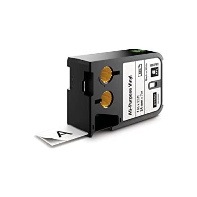 Dymo XTL nastro in vinile multiuso 24 mm nero su bianco Dymo XTL nastro in vinile multiuso 24 mm nero su bianco