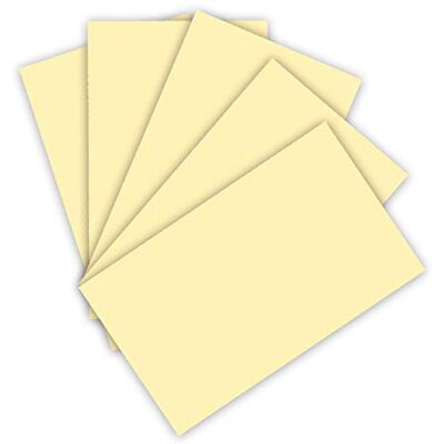 folia – Carta da disegno 130 g/m², colore giallo paglia, formato DIN A3, 50 fogli, come base per molti lavori di bricolage folia – Carta da disegno 130 g/m², colore giallo paglia, formato DIN A3, 50 fogli, come base per molti lavori di bricolage