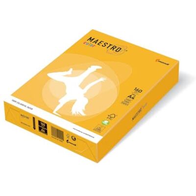 Mondi Carta maestro color a4 210x297mm 160gr 250fg giallo forte ig50 Mondi Carta maestro color a4 210x297mm 160gr 250fg giallo forte ig50