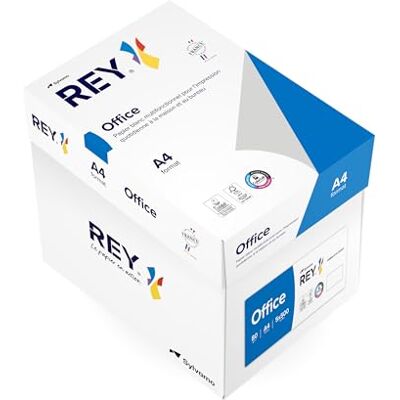 REY ANTALIS Risma di carta Goodway 80 g/m² A4 Confezione da 5 x 500 fogli REY ANTALIS Risma di carta Goodway 80 g/m² A4 Confezione da 5 x 500 fogli