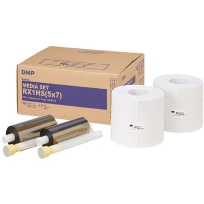 DNP Papier DSRX1HS-5X7 2 Rol à 350 St. zonder kaart (670207) DNP Papier DSRX1HS-5X7 2 Rol à 350 St. zonder kaart (670207)