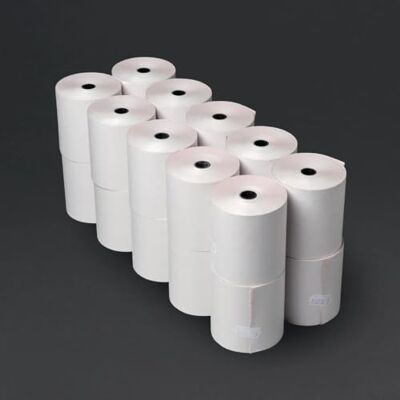 Olympia Rotolo di carta termica a 3 strati, 75 x 70 mm, confezione da 20 Olympia Rotolo di carta termica a 3 strati, 75 x 70 mm, confezione da 20
