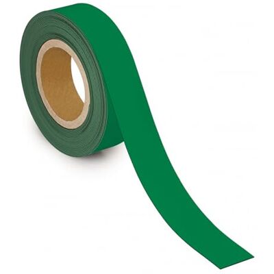 MAUL Nastro per etichettatura, 40 mm x 1 mm, scrivibile con retro magnetico, versatile in ufficio, officina, magazzino e cucina, ritagliabile individualmente, lunghezza 10 m, verde MAUL Nastro per etichettatura, 40 mm x 1 mm, scrivibile con retro magnetico, versatile in ufficio, officina, magazzino e cucina, ritagliabile individualmente, lunghezza 10 m, verde