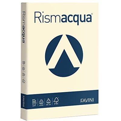 Favini Carta rismacqua 200gr a3 125fg Avorio Favini Carta rismacqua 200gr a3 125fg Avorio