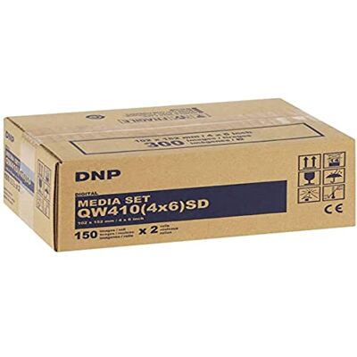 DNP QW 410 Media Kit 10x15cm SD 2x 150 Sheets marca DNP QW 410 Media Kit 10x15cm SD 2x 150 Sheets marca