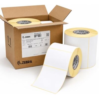 Zebra Technologies Z-perform 1000T – Etichette per stampante, colore: bianco, trasferimento termica, Carta, 101.6 x 76.2, 4 pezzo (S) Zebra Technologies Z-perform 1000T – Etichette per stampante, colore: bianco, trasferimento termica, Carta, 101.6 x 76.2, 4 pezzo (S)