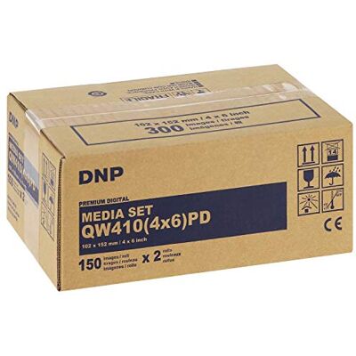 DNP Consumabile termico per DP-QW410 (Premium Digital) 300 stampe 10x15 DNP Consumabile termico per DP-QW410 (Premium Digital) 300 stampe 10x15