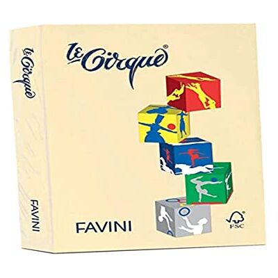 Favini Carta Colorata Le Cirque, 500 Pezzi Favini Carta Colorata Le Cirque, 500 Pezzi