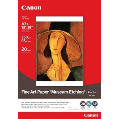 Canon FA-ME1 Carta Fine Art A3+"Museum etching" 350 g/m2 20 fogli Canon FA-ME1 Carta Fine Art A3+"Museum etching" 350 g/m2 20 fogli