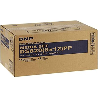 DNP DS 820 PP Media Kit 20x30 cm 2x 110 Prints marca DNP DS 820 PP Media Kit 20x30 cm 2x 110 Prints marca