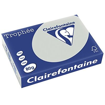 Clairefontaine Trophée A4 Carta Inkjet A4 (210x297 mm) Grigio Clairefontaine Trophée A4 Carta Inkjet A4 (210x297 mm) Grigio