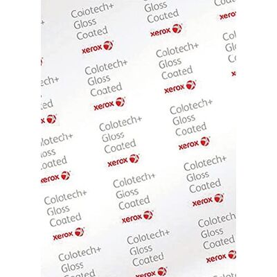 Xerox Colotech+ Gloss Carta laser a colori bianca, 150 g/m², A4, verniciata lucida su entrambi i lati, confezione da 8 confezioni da 250 fogli Xerox Colotech+ Gloss Carta laser a colori bianca, 150 g/m², A4, verniciata lucida su entrambi i lati, confezione da 8 confezioni da 250 fogli