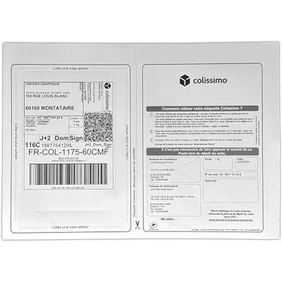 UNIVERS GRAPHIQUE UniversGraphique, 1000 Etichette Adesive A5 su Fogli A4, Colore Bianco, 210 x 148.5 mm, Fogli 500, 2 Etichette per Foglio UNIVERS GRAPHIQUE UniversGraphique, 1000 Etichette Adesive A5 su Fogli A4, Colore Bianco, 210 x 148.5 mm, Fogli 500, 2 Etichette per Foglio