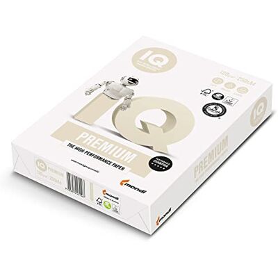 Mondi Carta bianca IQ Premium A4, 210 x 297 mm, 120 g, 250 fg Mondi Carta bianca IQ Premium A4, 210 x 297 mm, 120 g, 250 fg