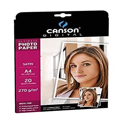 Canson Photo Glossy A4 20 21 x 29,7 cm (A4) Carta fotografica Canson Photo Glossy A4 20 21 x 29,7 cm (A4) Carta fotografica