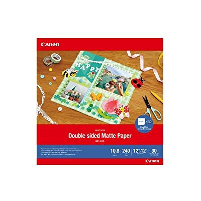 Canon MP-101D Carta Fotografica Opaca Stampabile Fronte/Retro 12" x 12" (30 fogli) Canon MP-101D Carta Fotografica Opaca Stampabile Fronte/Retro 12" x 12" (30 fogli)