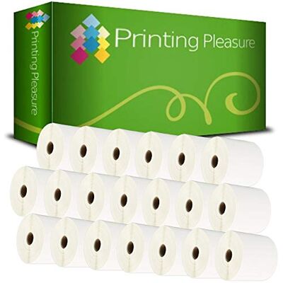Printing Pleasure 20 x Zebra 100mm x 150mm Etichette termica diretta compatibile per Zebra Type Stampanti 500 etichette per rotolo Printing Pleasure 20 x Zebra 100mm x 150mm Etichette termica diretta compatibile per Zebra Type Stampanti 500 etichette per rotolo
