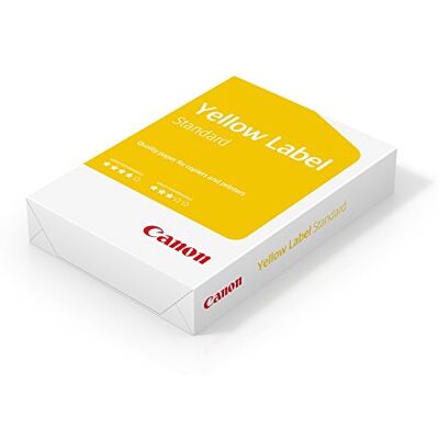 Canon Yellow Label Standard A3 Carta per stampante bianca, 80 g/m², 1 risma da 500 fogli Canon Yellow Label Standard A3 Carta per stampante bianca, 80 g/m², 1 risma da 500 fogli