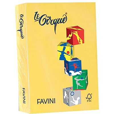 Favini RISMA LE CIRQUE 80G GIALLO SOLE A3 Favini RISMA LE CIRQUE 80G GIALLO SOLE A3