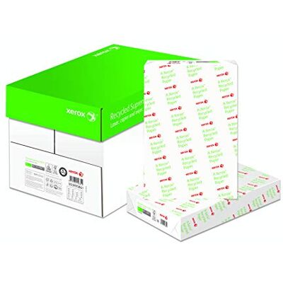 Xerox Recycled Supreme Cartine 80 g, formato A3, 2500 pezzi, colore: Bianco Xerox Recycled Supreme Cartine 80 g, formato A3, 2500 pezzi, colore: Bianco