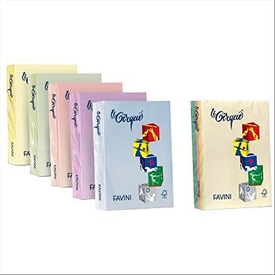 Favini A71Q504 Le Cirque Carta Colorata, 500 Pezzi Favini A71Q504 Le Cirque Carta Colorata, 500 Pezzi