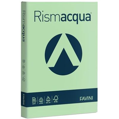 Favini carta rismacqua 200gr a3 125fg verde chiaro Favini carta rismacqua 200gr a3 125fg verde chiaro