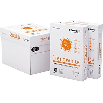 Steinbeis Aumento Nbeis C150155 5080 a multiuso, formato A4, 80 g/m² – 5 x 500 fogli, bianco Steinbeis Aumento Nbeis C150155 5080 a multiuso, formato A4, 80 g/m² – 5 x 500 fogli, bianco