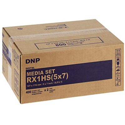 DNP Papier DSRX1HS-5X7 2 Rol à 350 St. zonder kaart (670207) DNP Papier DSRX1HS-5X7 2 Rol à 350 St. zonder kaart (670207)