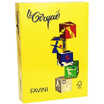 Favini A71L504 Le Cirque Carta Colorata, 500 Pezzi Favini A71L504 Le Cirque Carta Colorata, 500 Pezzi