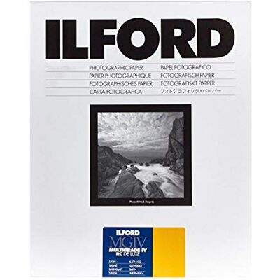 Ilford 1771868 100 fogli di carta fotografica 10 x 15 cm Ilford 1771868 100 fogli di carta fotografica 10 x 15 cm