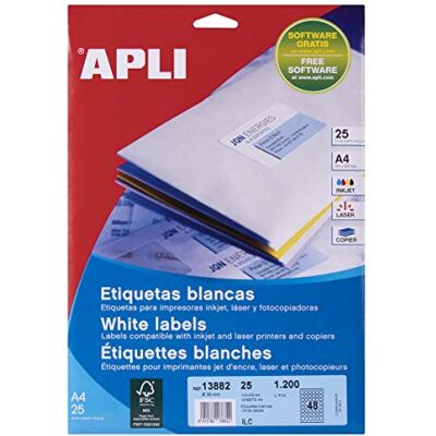 APLI – Blister con etichette, 1200 Pezzi APLI – Blister con etichette, 1200 Pezzi